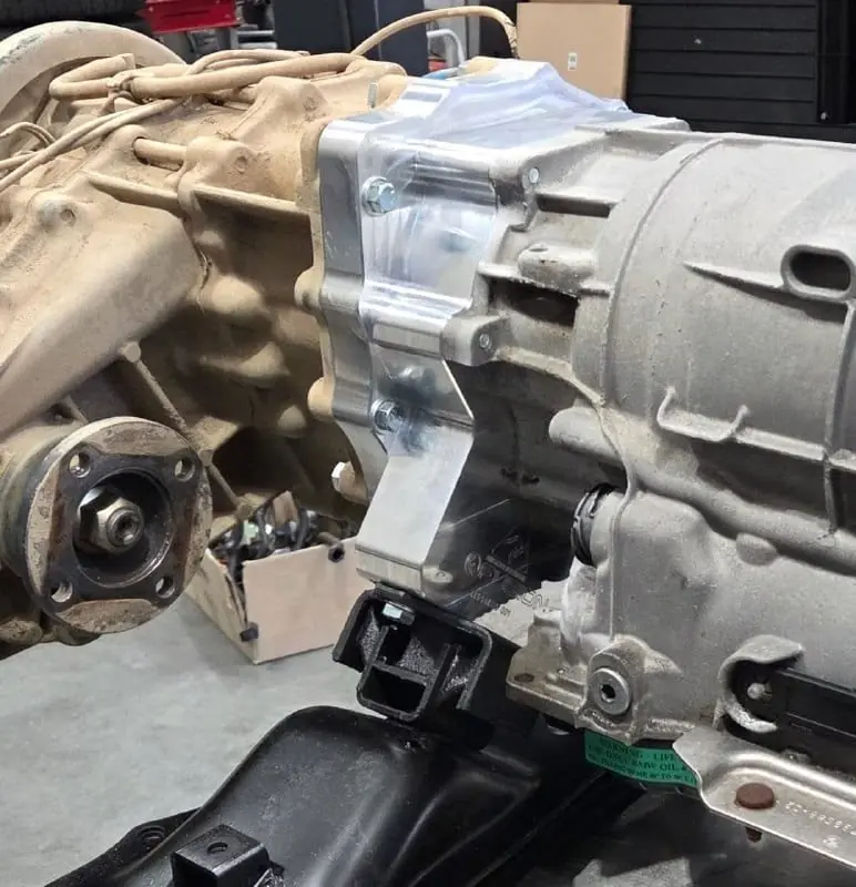 BMW 6HP to Patrol Transfer Case Adapter