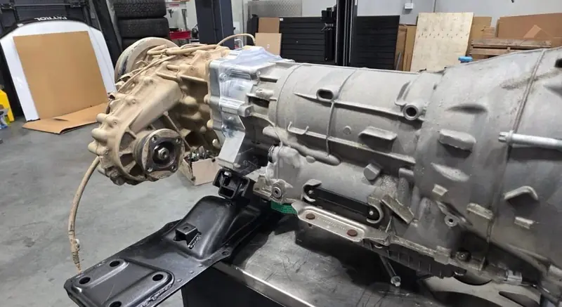 BMW 8HP to Patrol Transfer Case Adapter