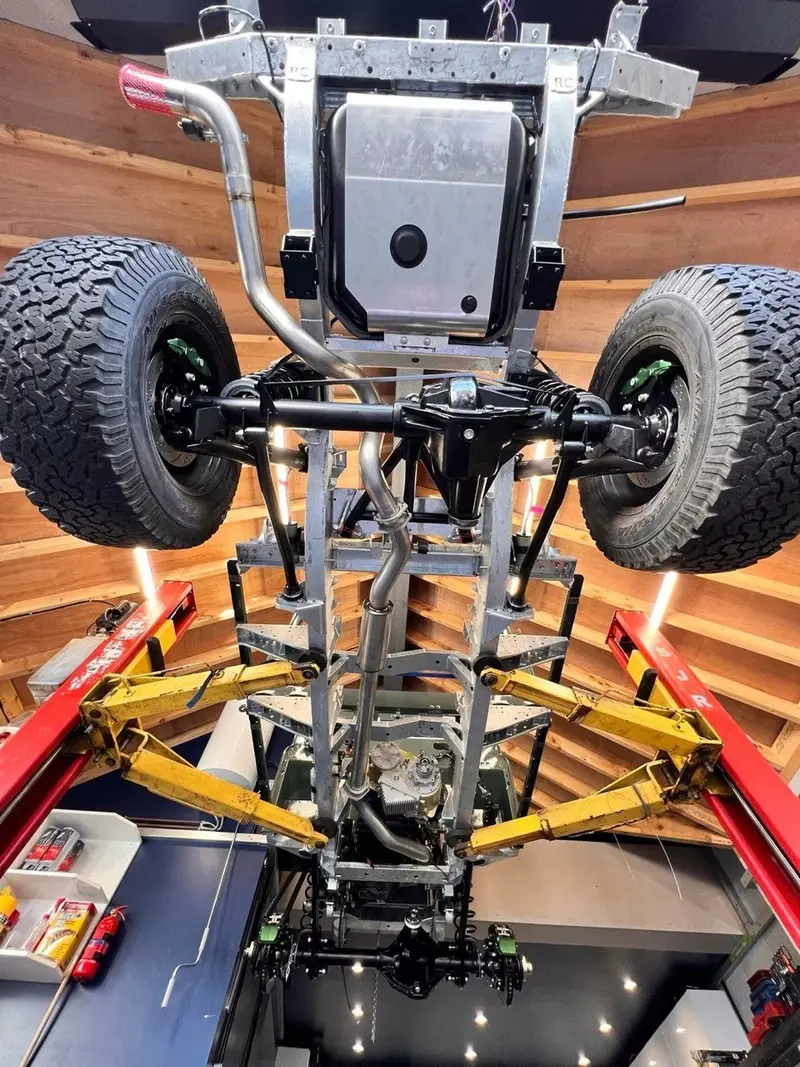 Land Rover Defender chassis