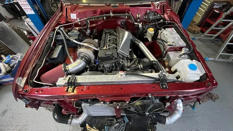 OM606 engine swap Patrol